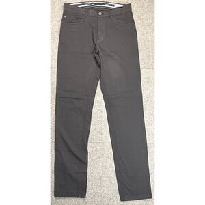 Redpoint Milton Men's Embroidered 5 Pocket Brown Chinos Size 34x36